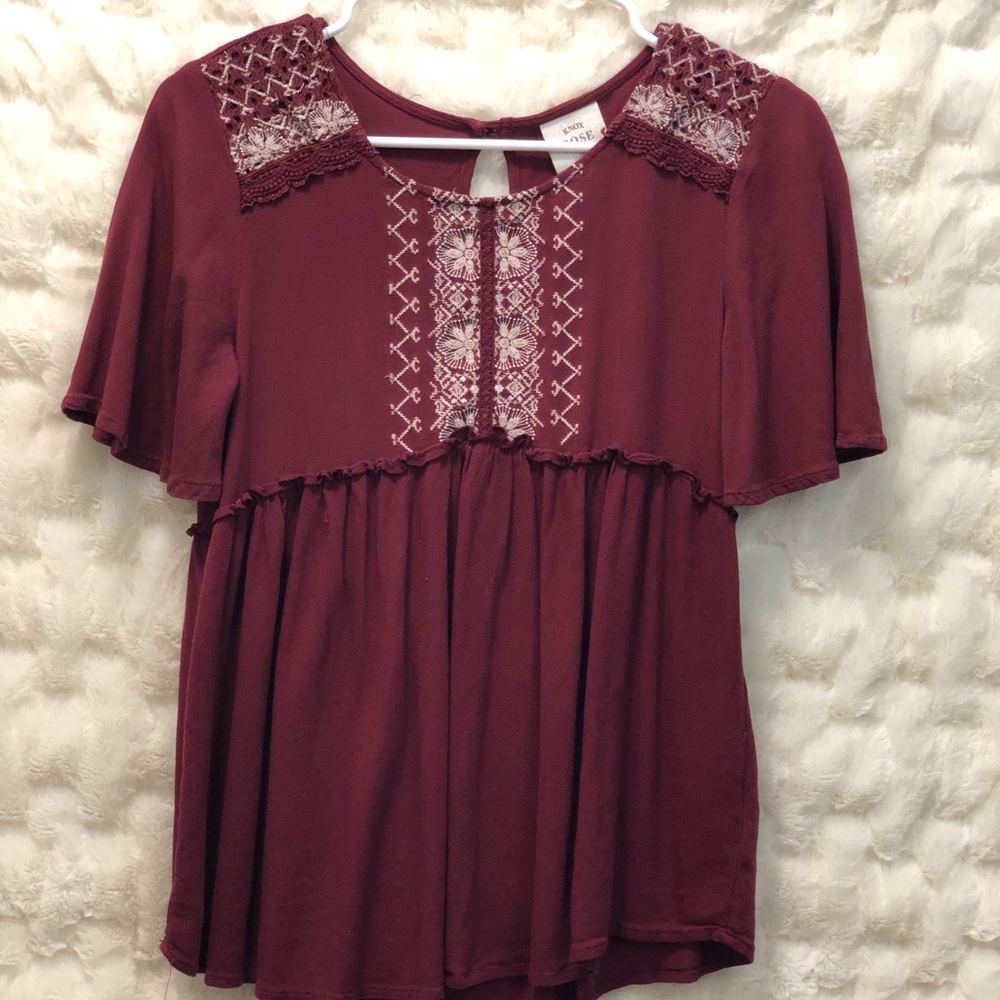 Pink Rose Blouse